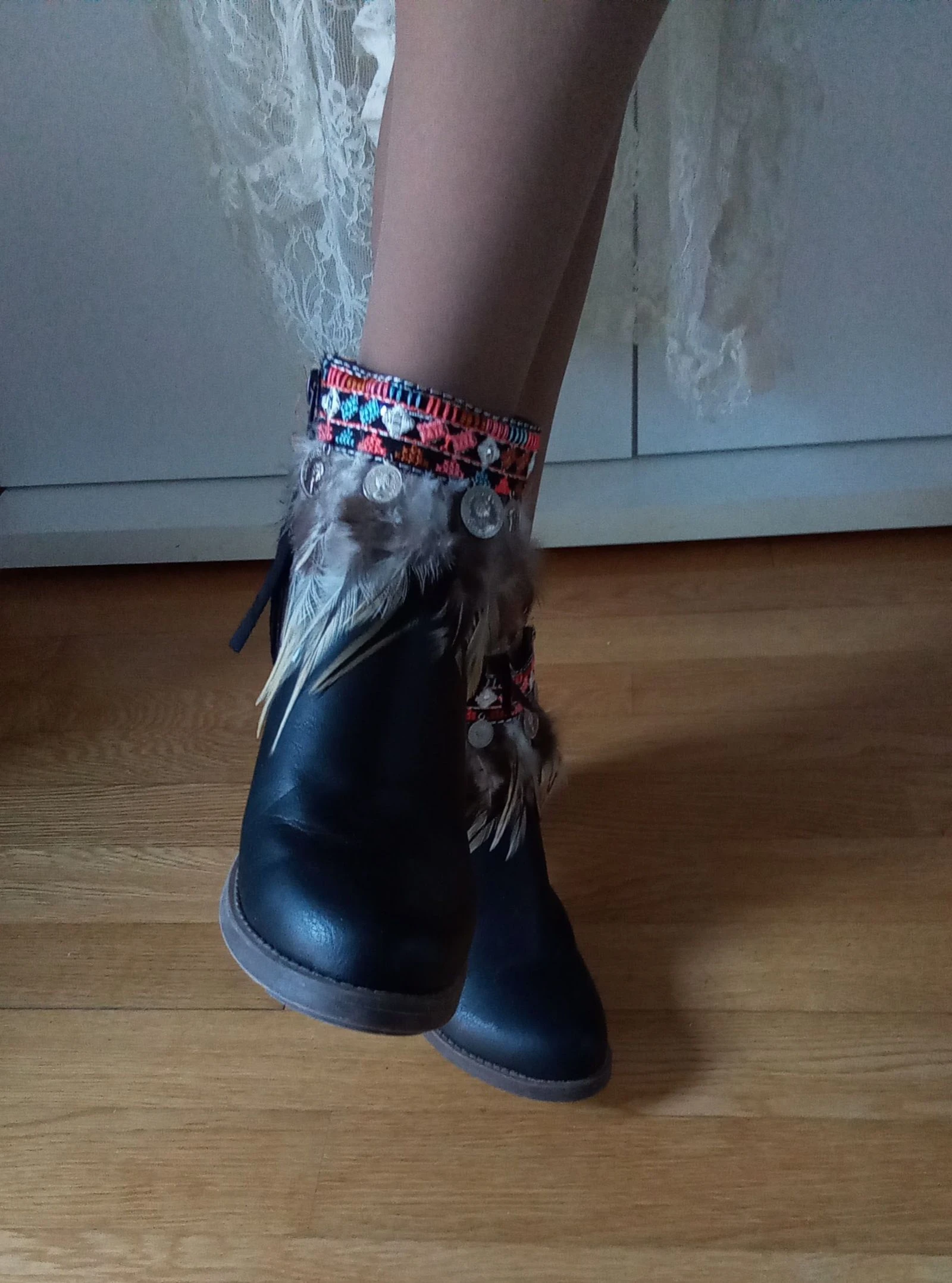 Boho-style ankle boots – photo 17